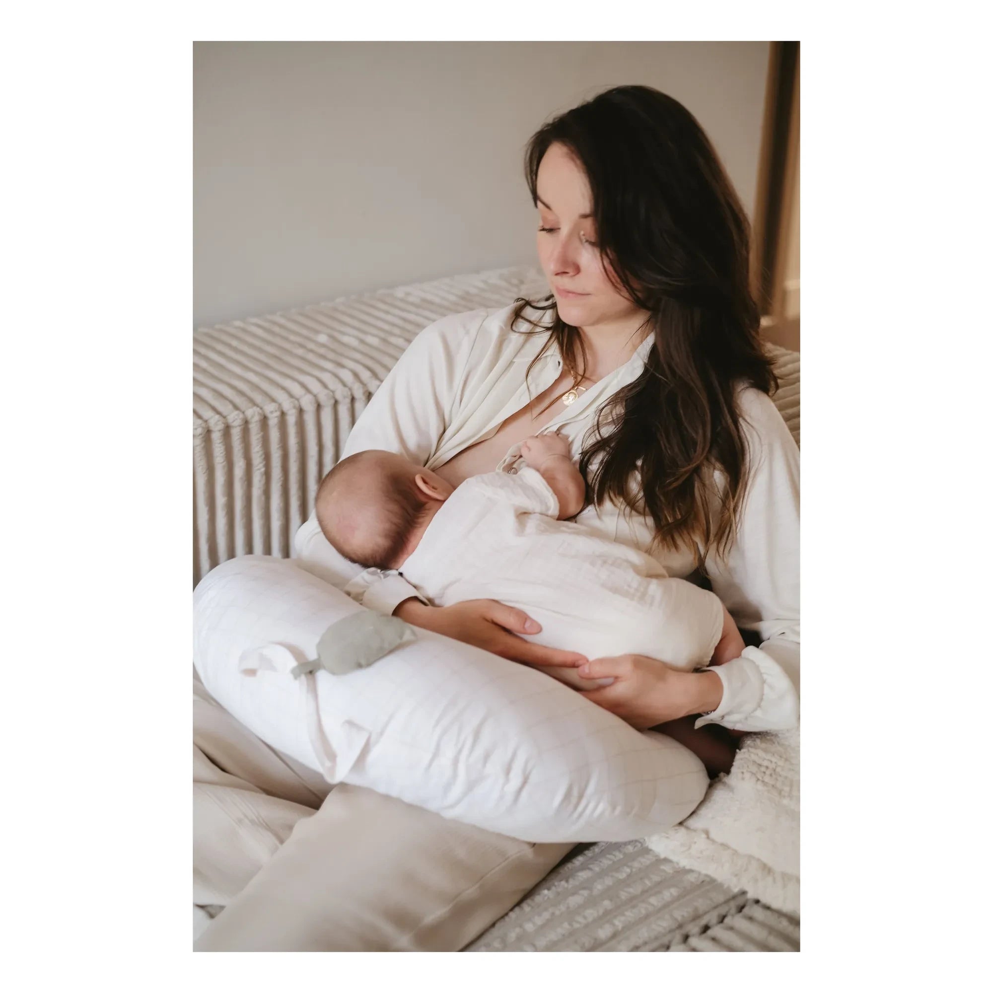 Candide - Nomadik Nursing Pillow | White