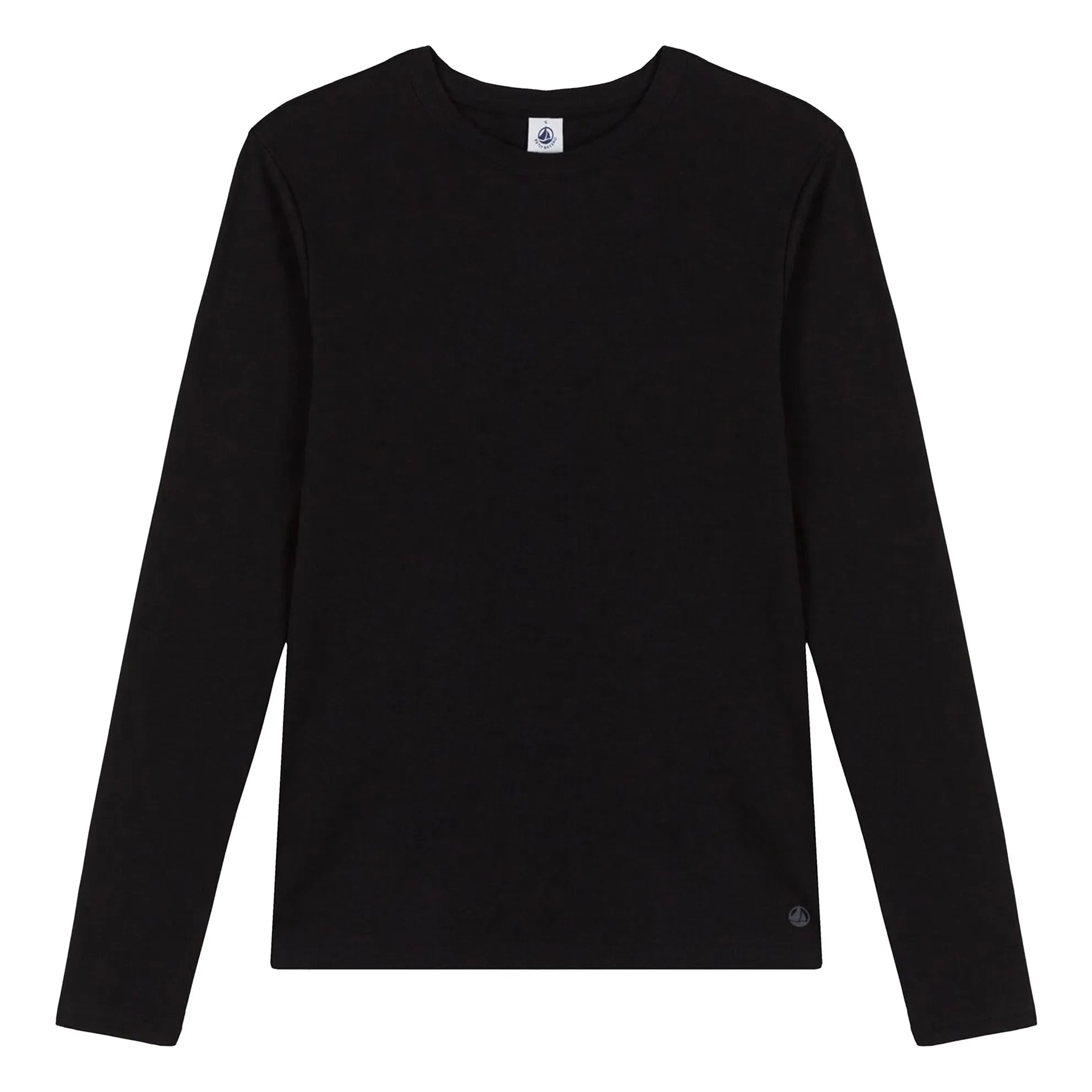 Petit Bateau - Iconic Long Sleeve T-Shirt - Women's Collection | Black