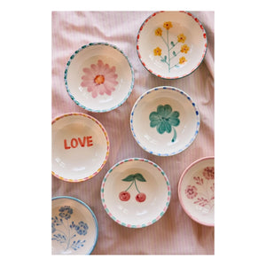 Rice - Ceramic Flower Bowl | Powder Pink