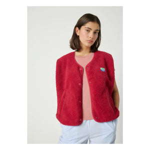 American Vintage - Hoktown Sleeveless Jacket | Magenta
