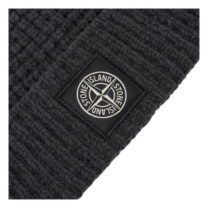 Stone Island - Logo Wool Beanie | Gray