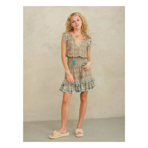 M.A.B.E. - Jaci Pamuk Dress | Orange