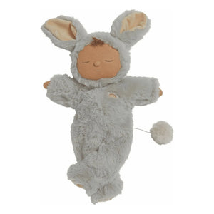 Olli Ella - Cozy Dinkum Rabbit Musical Toy | Medium Gray