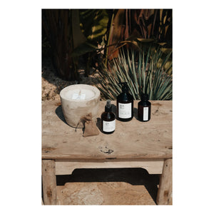 Mon Dada - Neutral Scent Outdoor Candle - L | White/Ecru