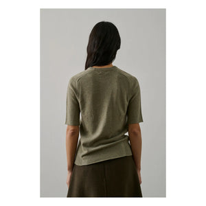 Soeur - Geneva Wool Skirt | Khaki Brown