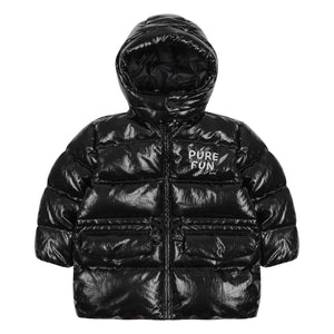 Jelly Mallow - Pure Fun Puffer Jacket | Black