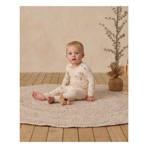 Quincy Mae - Winter Wonderland Pajama Set | Ecru