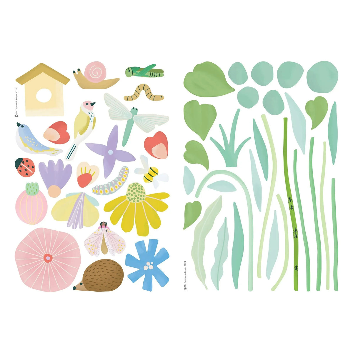 Ma Cabane à rêves - Le Jardin Magnet Set