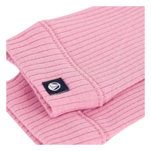 Petit Bateau - Organic Cotton Logo Ribbed Leggings | Candy Pink