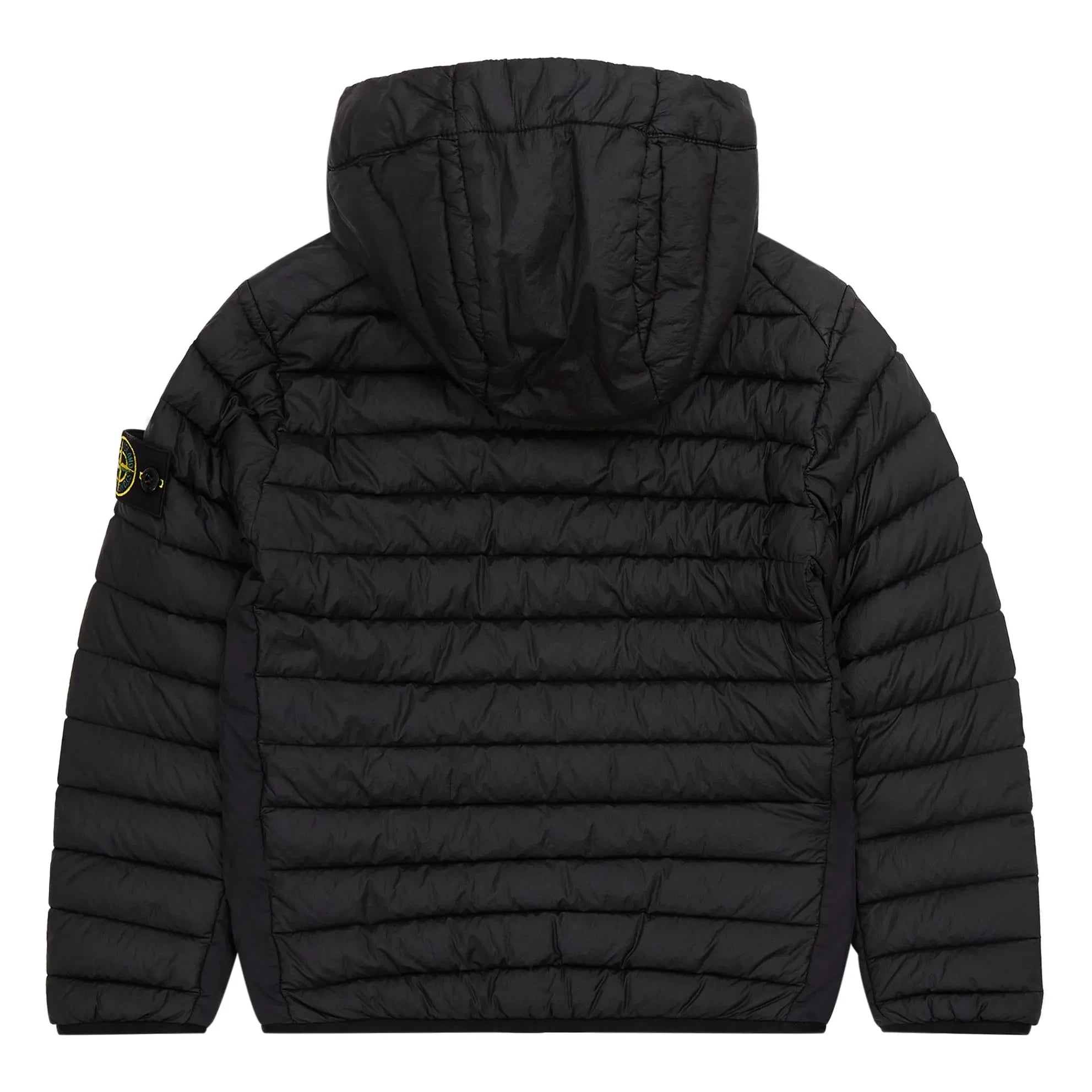 Stone Island - Logo Hooded Jacket | Black