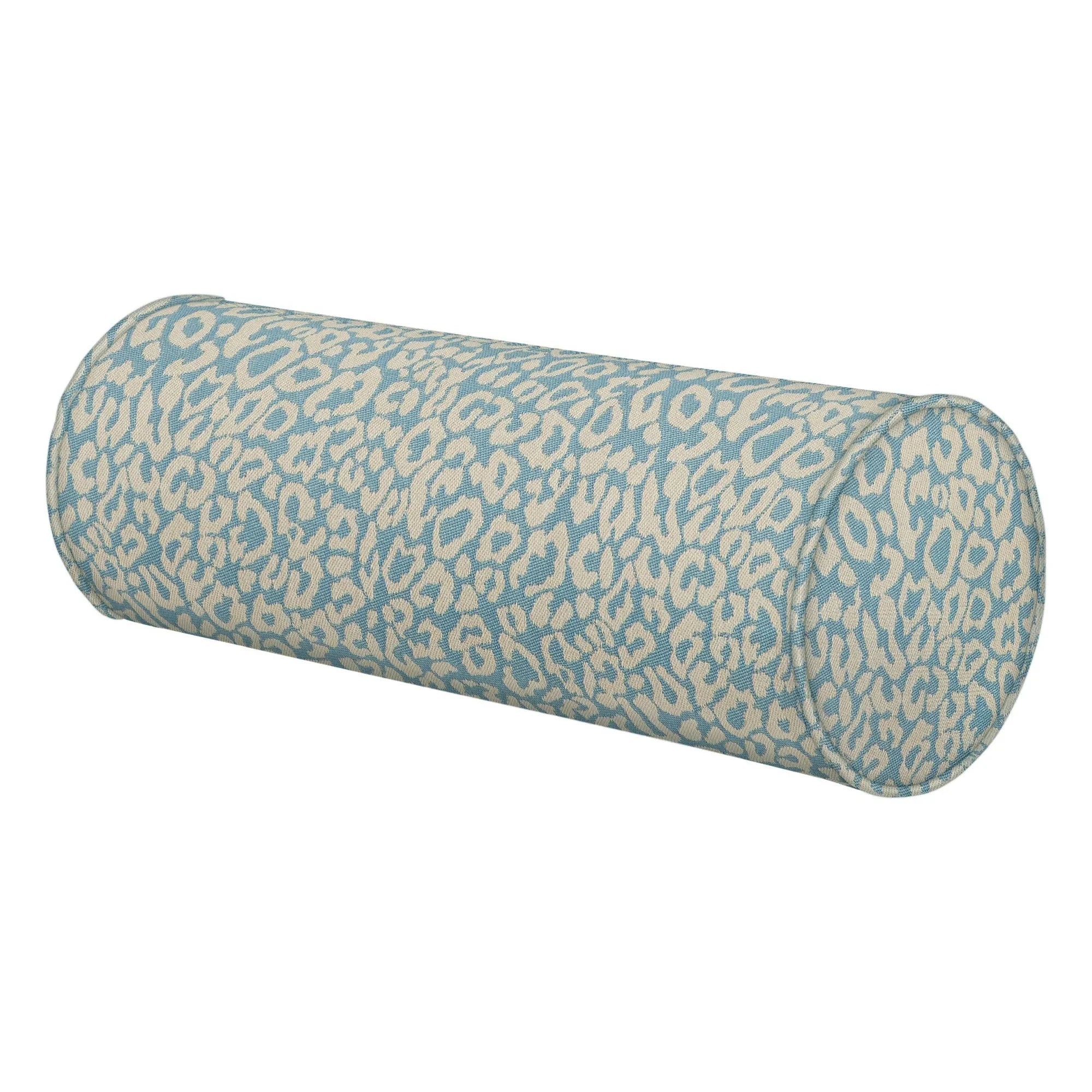 Palais - Maya Cylindrical Cushion | Ice Blue