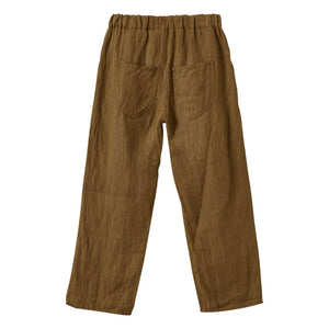 Caramel - Sullivan Linen Trousers | Brown