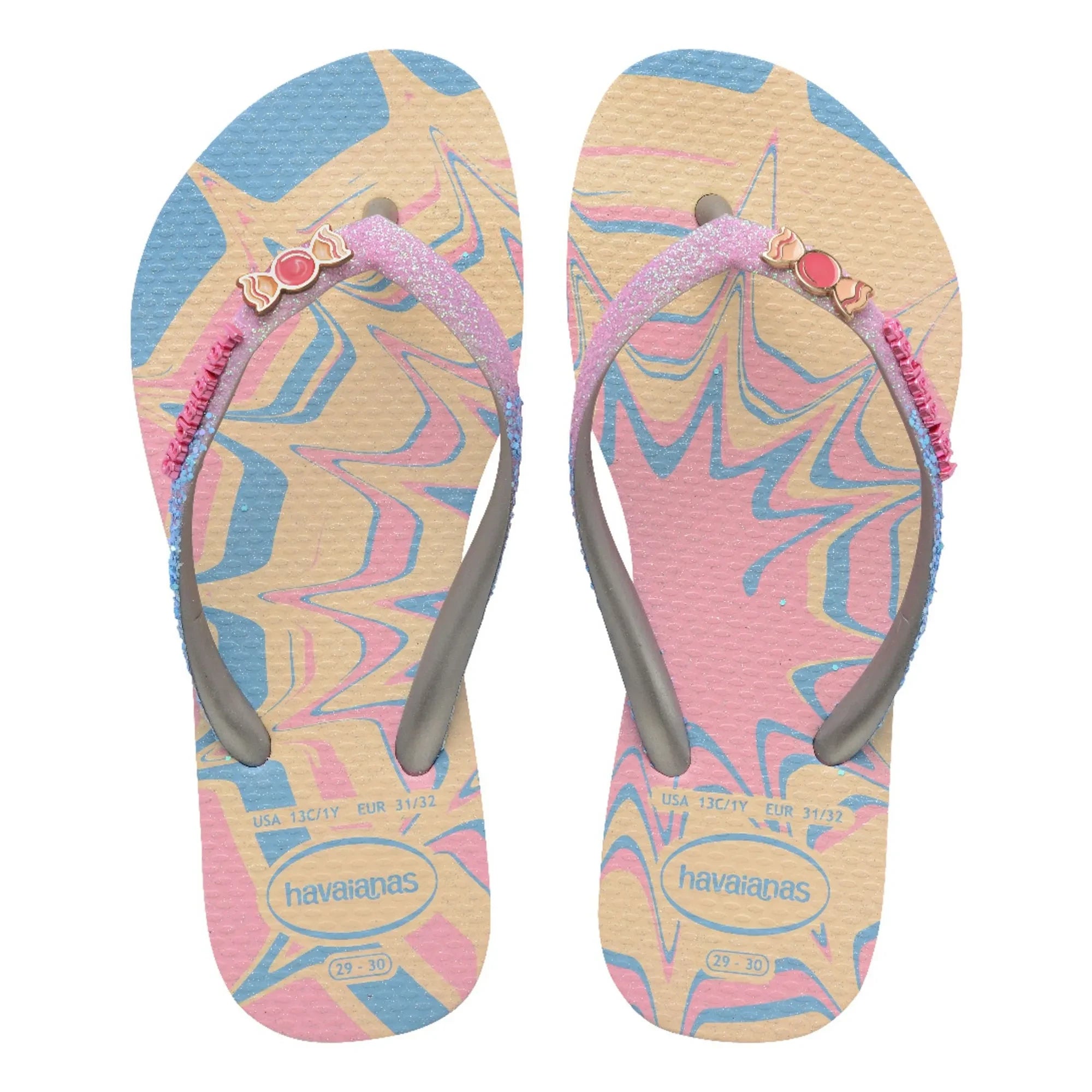 Havaianas - Slim Glitter Trendy Flip-Flops | Pink