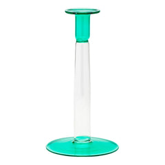 Anna + Nina - Sea Foam Glass Candle Holder | Green