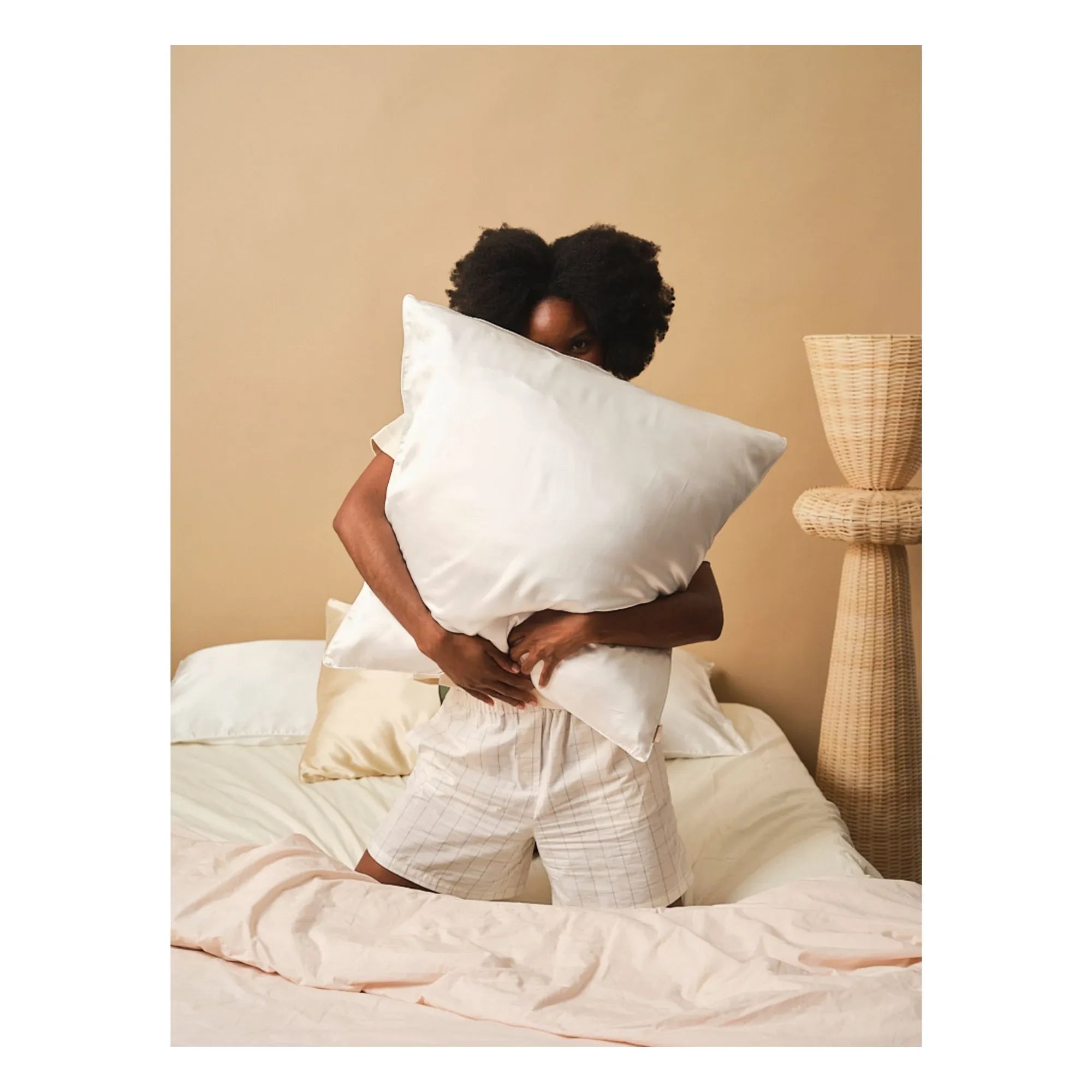 Emily's Pillow - White Mulberry Silk Pillowcase
