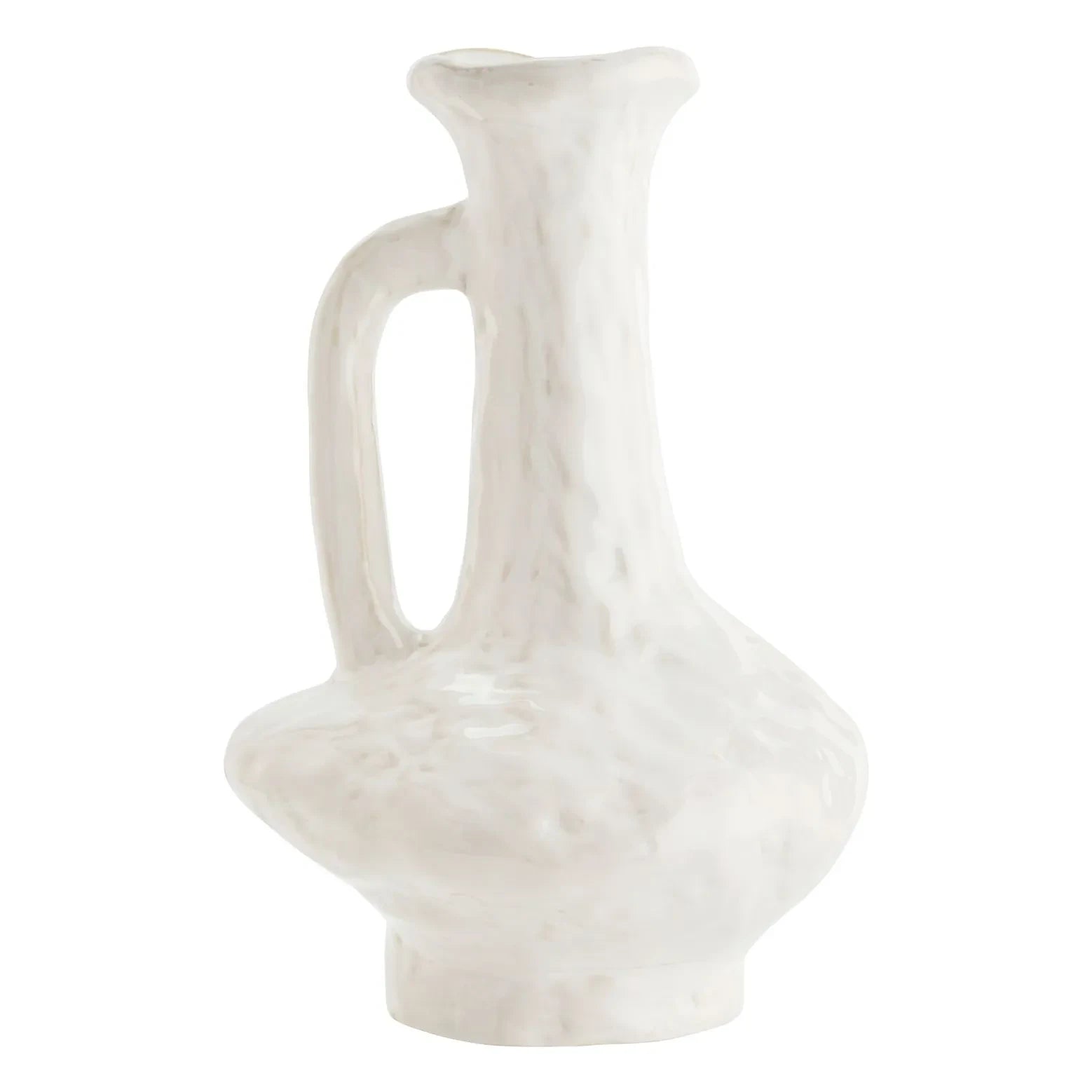 Madam Stoltz - Stoneware Vazo | Fildişi