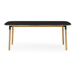 Normann Copenhagen - Form Rectangular Table 95x200 cm | Black