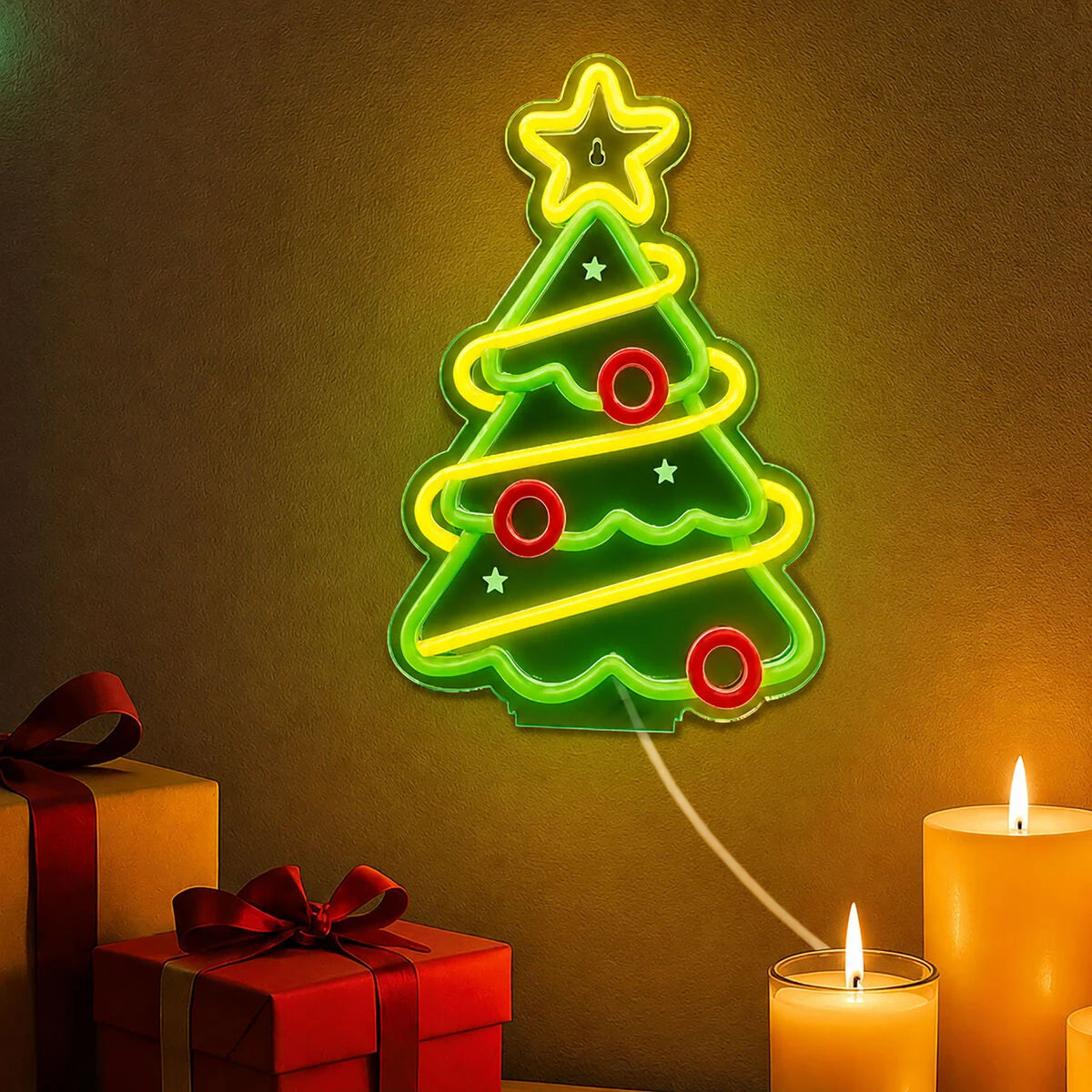 Legami - Neon-Effect LED Lamp - Christmas Tree - It's a Sign