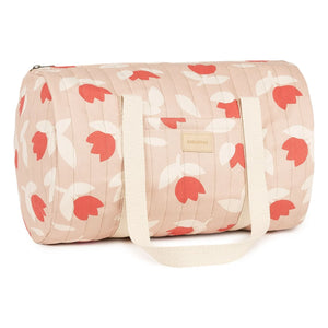 Nobodinoz - Hyde Park Tulips Weekend Bag | Red