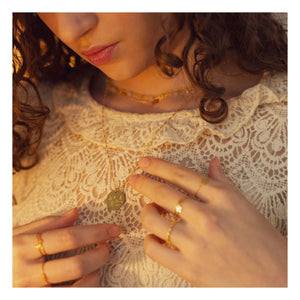 Adorabili - Big Love Pendant | Gold
