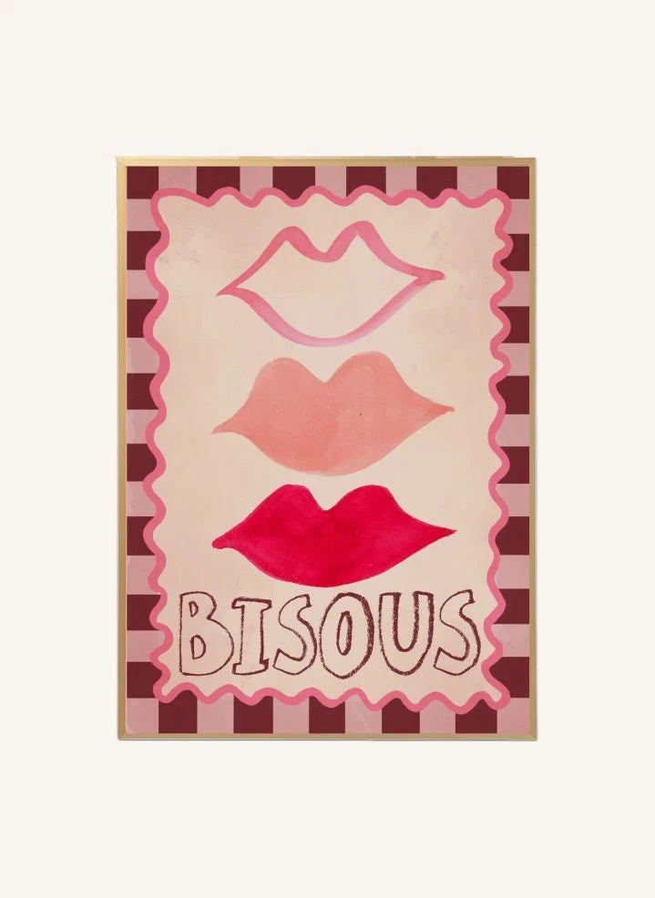 Studio Loco - "Kisses" Afişi | Pembe