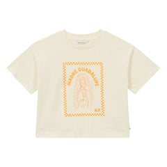 Arsène et Les Pipelettes - Madre Guadalupe Organic Cotton T-Shirt | Ecru