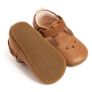 Lazare - Striped Slippers César Etoiles | Camel Hair