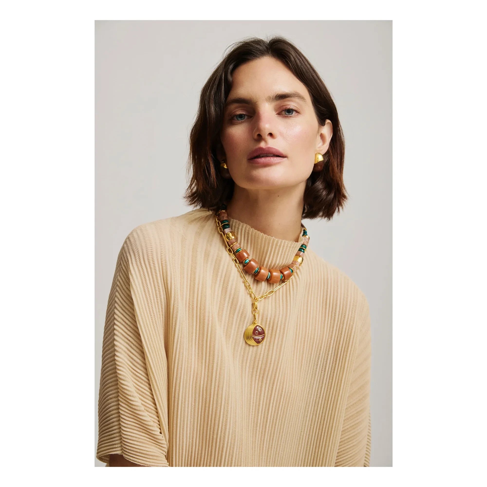 Lizzie Fortunato - Granada Necklace | Terracotta