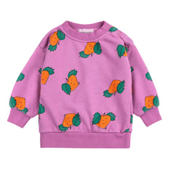 Bobo Choses - Organic Cotton Orange Sweatshirt | Purple