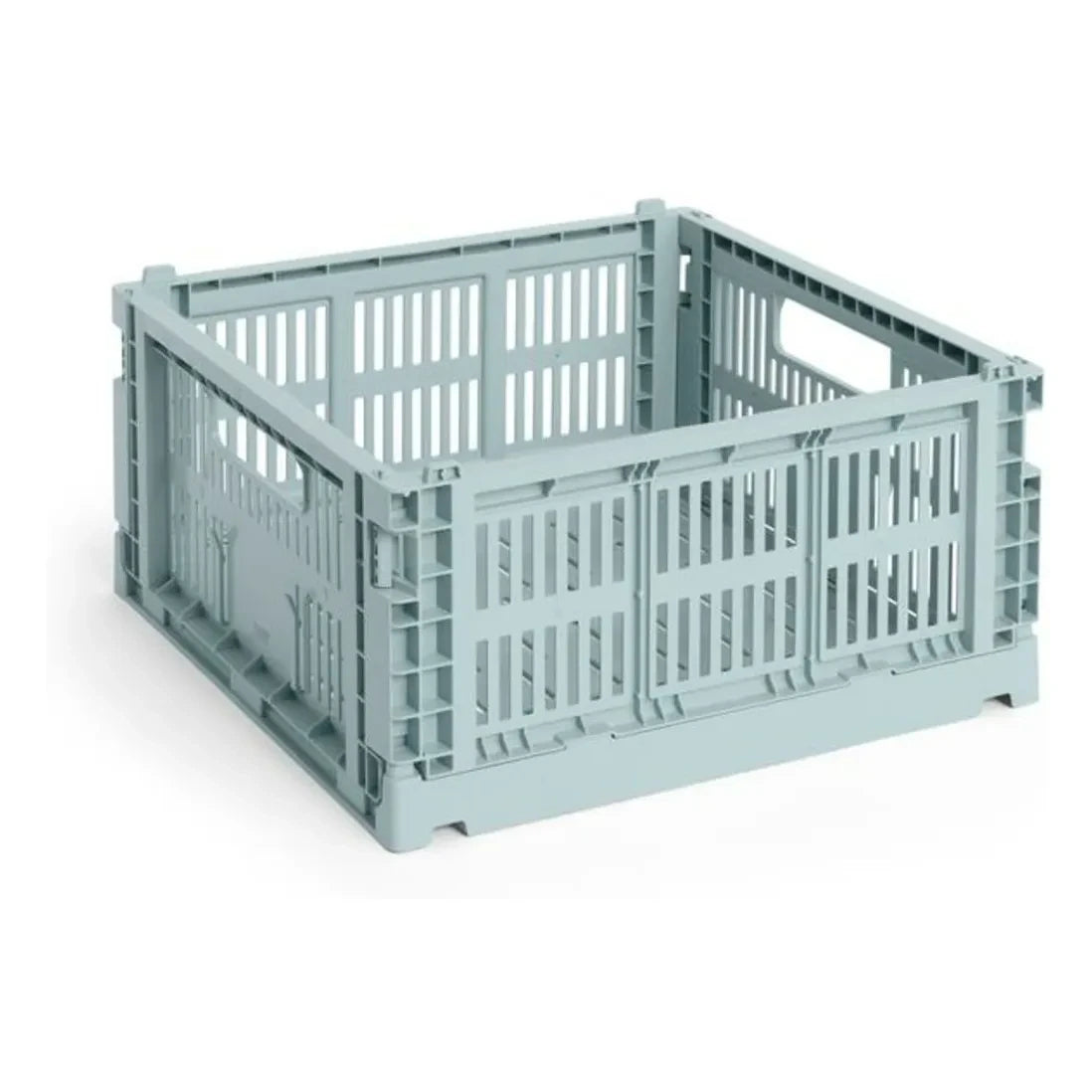 Hay - Foldable Square Crate | Blue