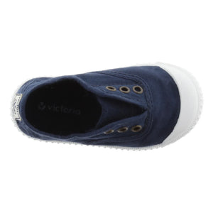 Victoria - Inglesia Elastic Lon Sneakers | Navy Blue