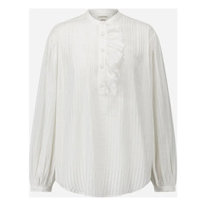 Laurence Bras - Fava Cotton Blouse | White