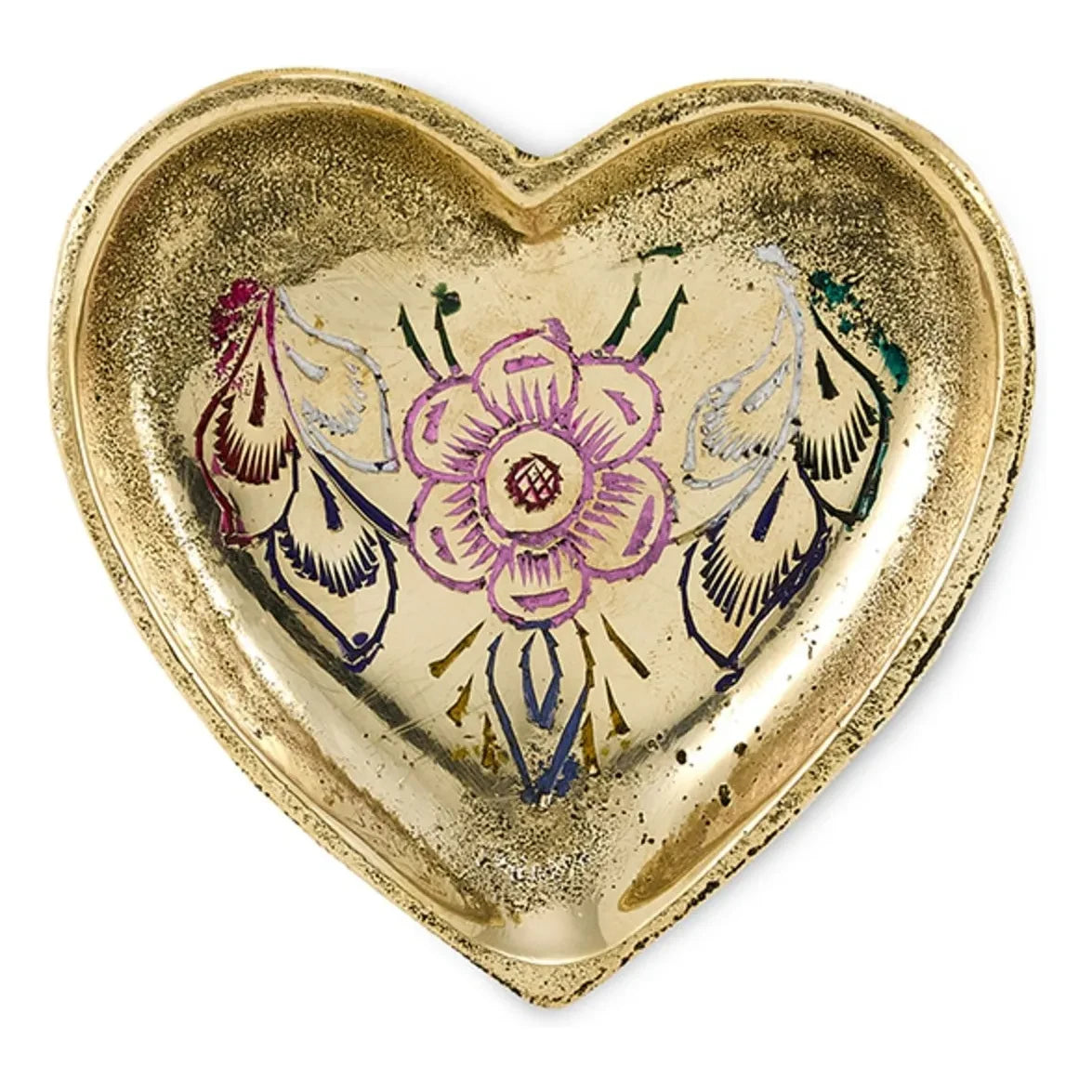 Doing Goods - Miracle Mila Heart Bowl | Brass