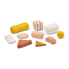 Liewood - Sensory Cubes - Set of 10 | Rose Multi Mix