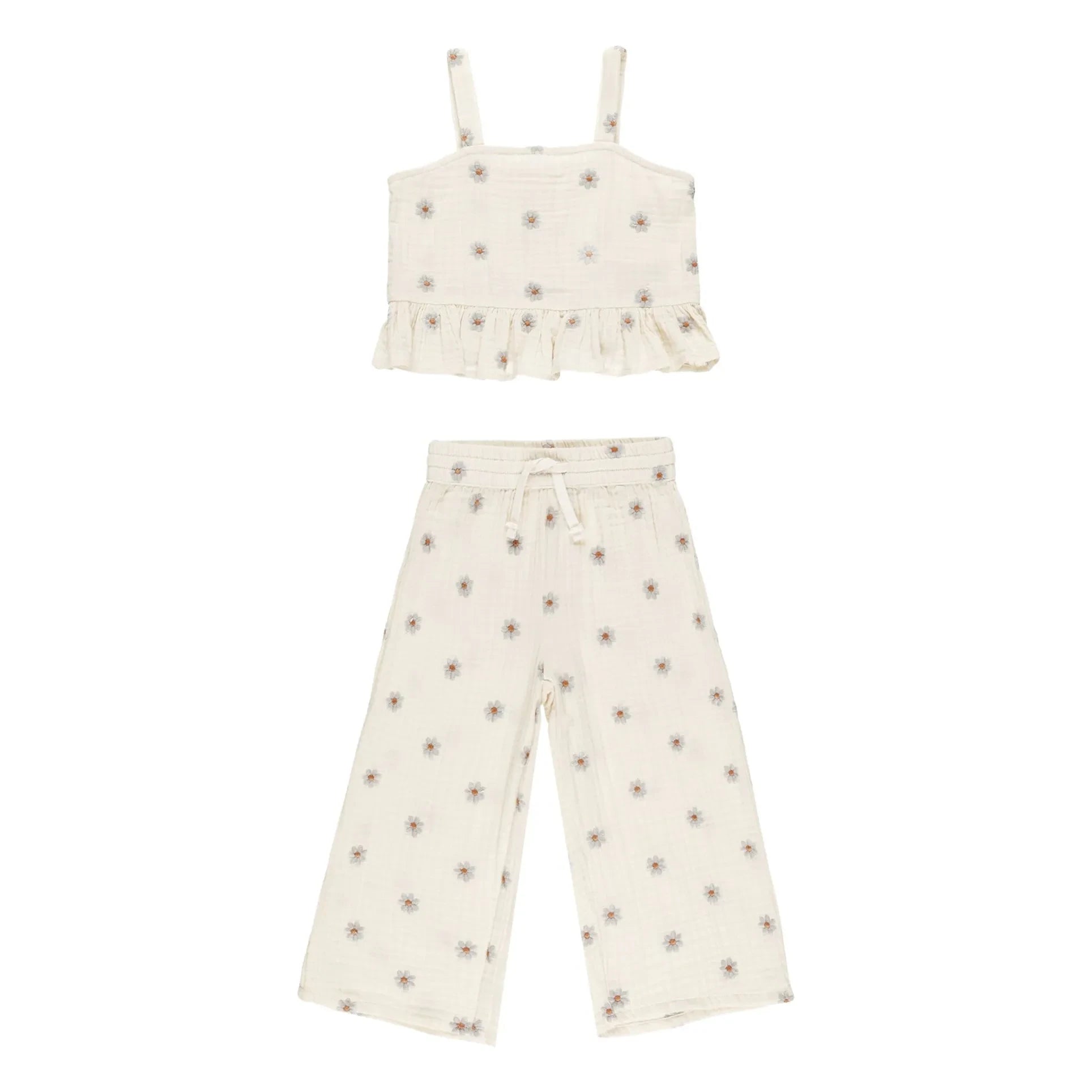 Rylee + Cru - Kayli Top and Pants Set | Ecru