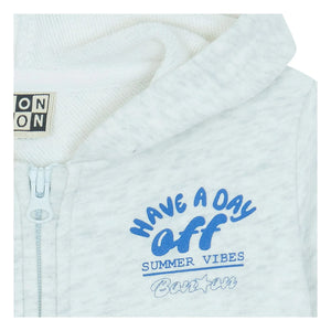 Bonton - Lu Dayoff Beaded Hoodie Sweatshirt | Gray