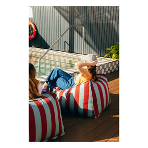 Nobodinoz - Lenny Outdoor Pouf Armchair | Toffee