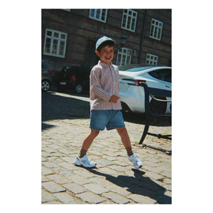 Konges Sløjd - Magot Organic Cotton Denim Shorts | Blue