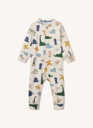 Liewood - Pajamas Birk Dinosaurs Organic Cotton | Sand