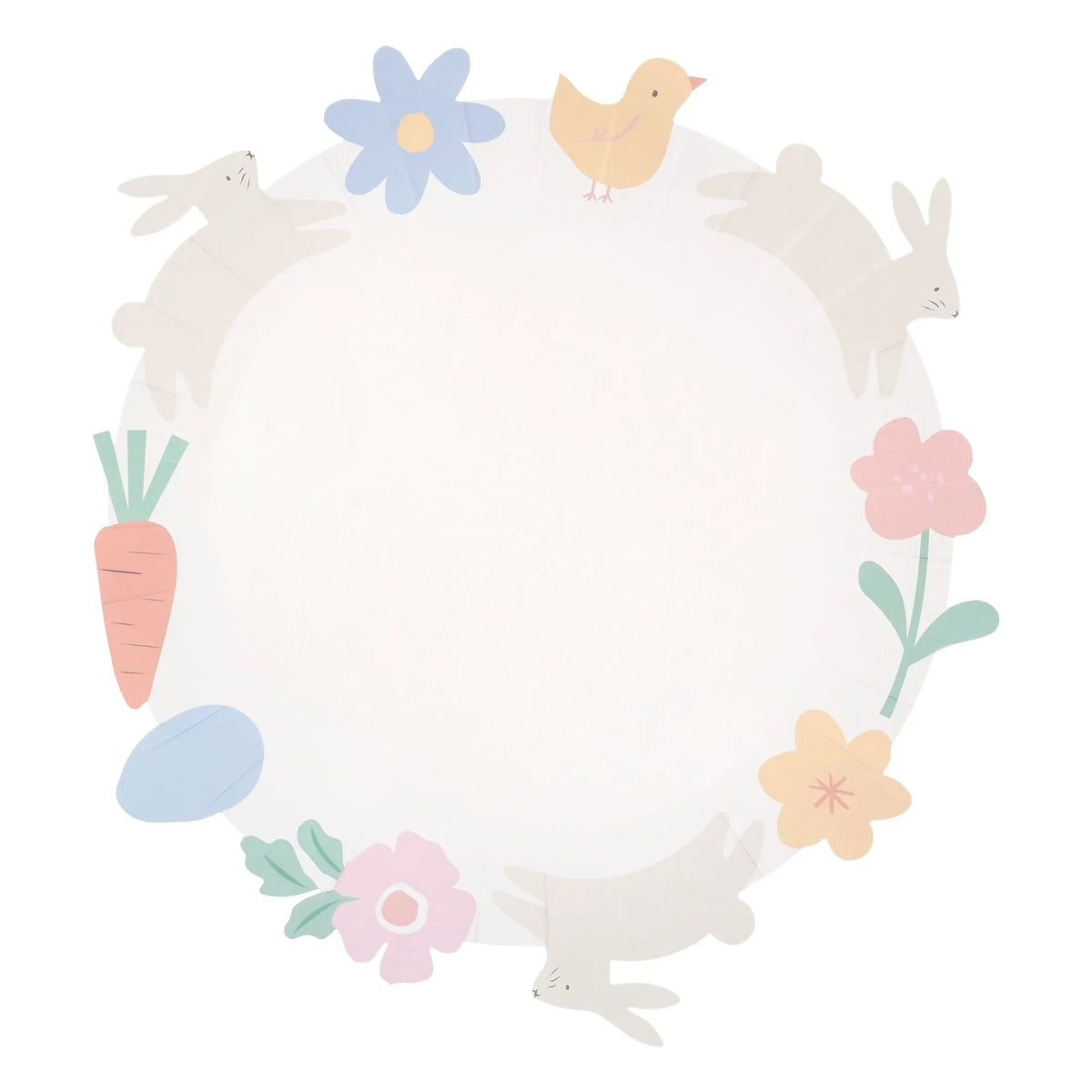 Meri Meri - Easter Plates - 8-Piece Set | Ivory