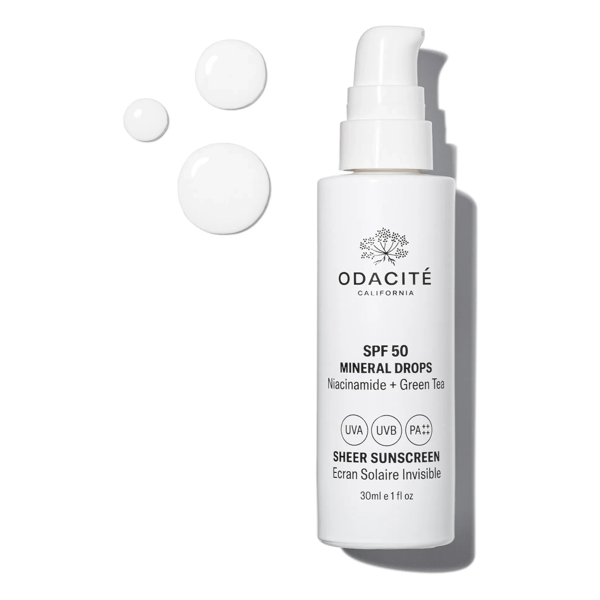 Odacité - Mineral Drops Transparent Sunscreen SPF50 - 30 ml