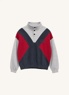 Cos I Said So - Organik Pamuklu Düğmeli Sweatshirt | Gri