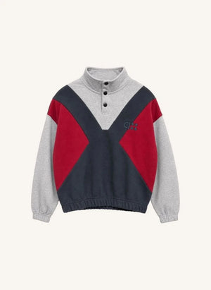 Cos I Said So - Organik Pamuklu Düğmeli Sweatshirt | Gri