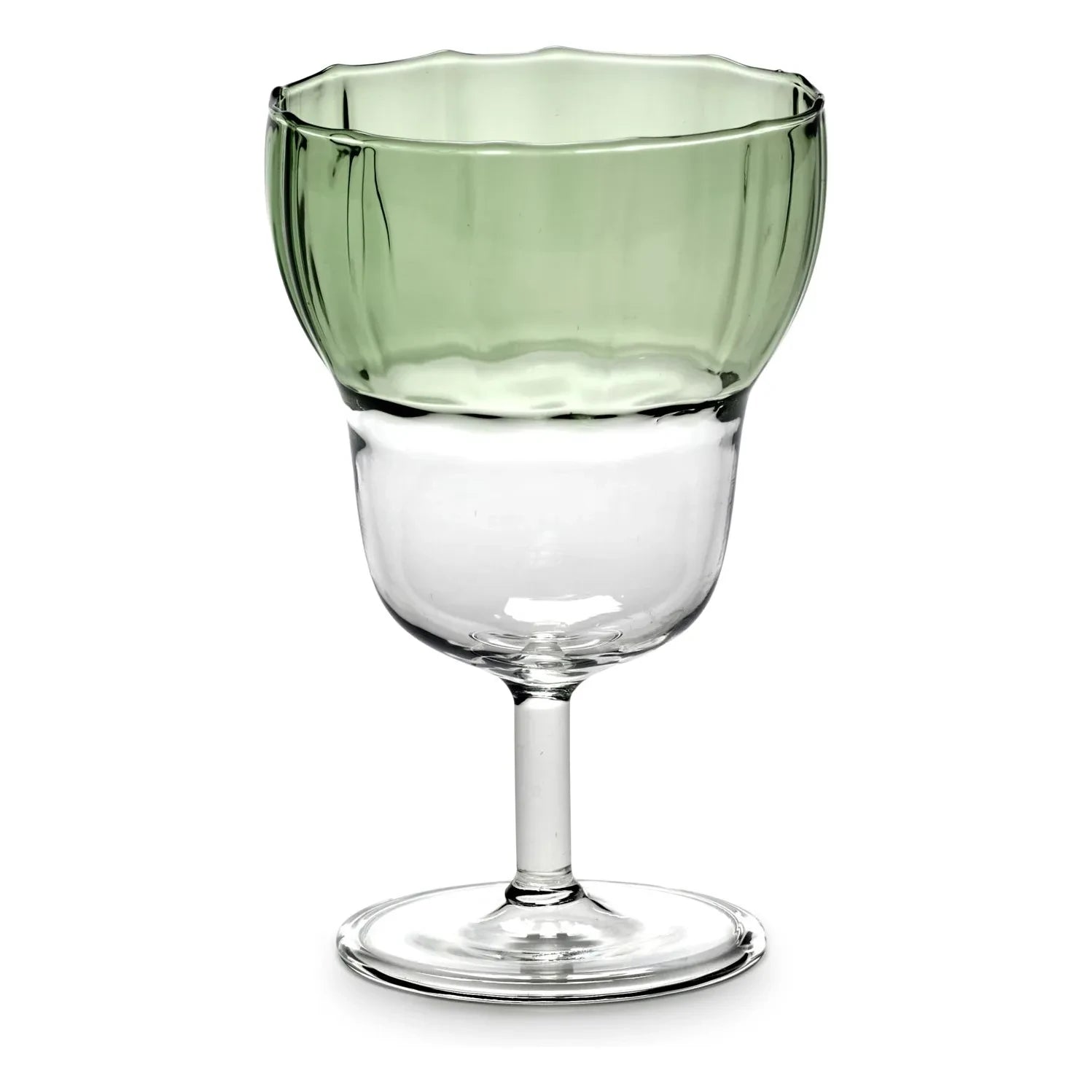Serax - Wine Glasses Yam, Waww La Table - Set of 4 | Green