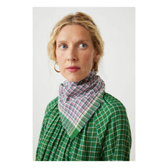 Moismont - Messager Scarf No. 818 Cotton | Green