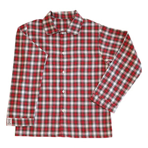 It's Me Who Drives - Tartan Short Suit | Red