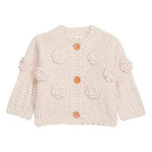 Louise Misha - Sandy Laine Cardigan | Cream