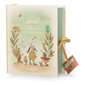 Moulin Roty - Birth gift set - Three small rabbits