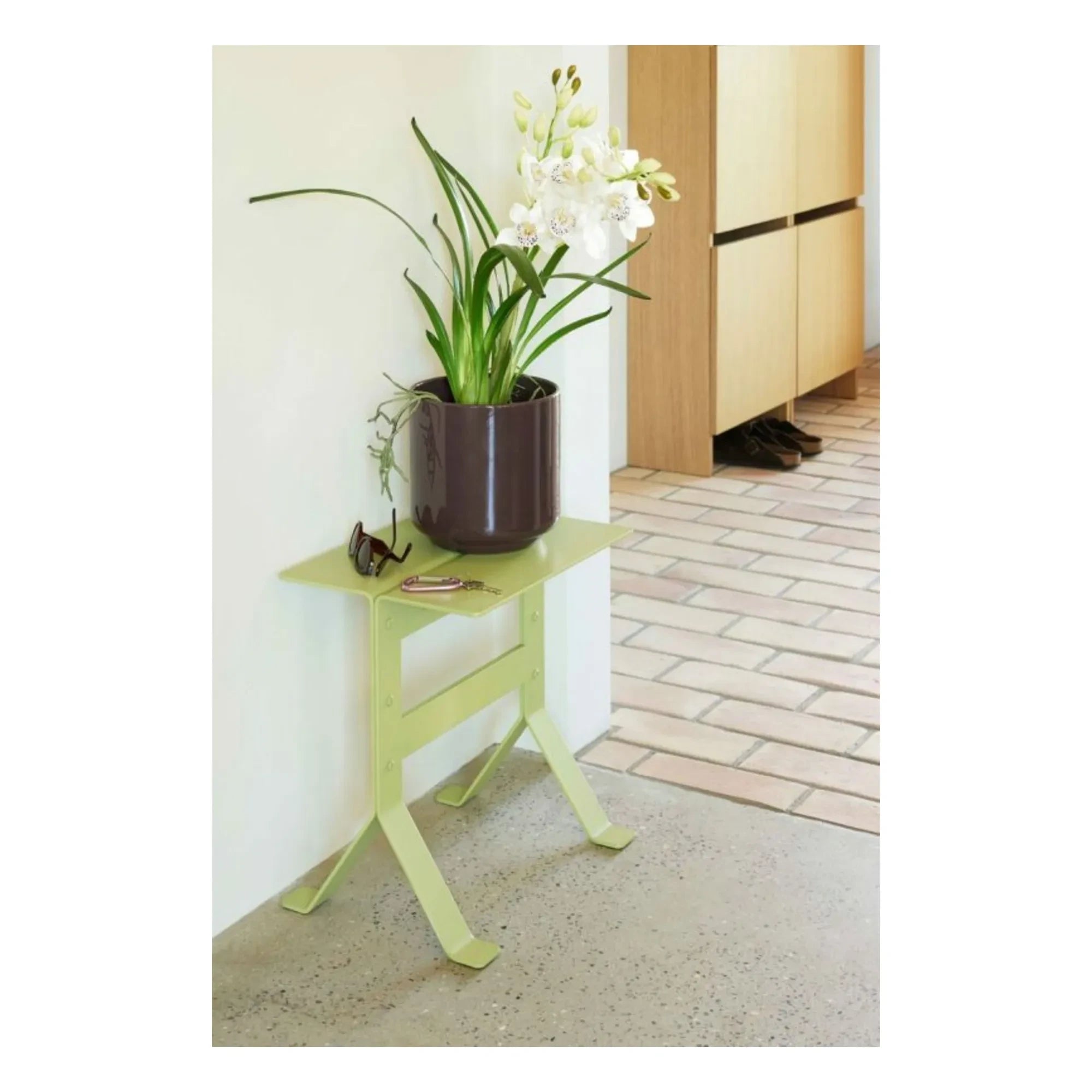 Hübsch - Foldable Side Table | Green