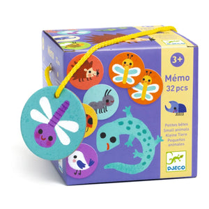 Djeco - Little Animals Memory Game